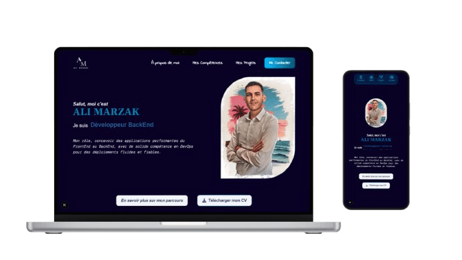 Image représentative du projet Portfolio Next.js